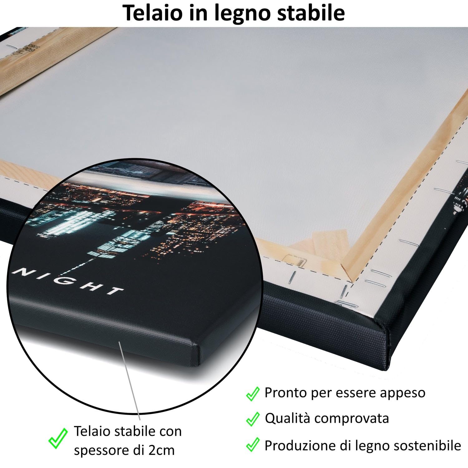 Quadro moderno stampa su tela gorilla in abito canvas Dimensione 30x40x2cm