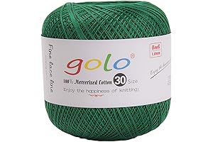 golo Yarn Green Crochet Thread