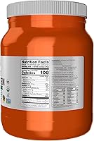 Vista 2 de NOW Sports Nutrition, Proteína de suero orgánica certificada 0.67 oz, polvo sin sabor, 1 libra