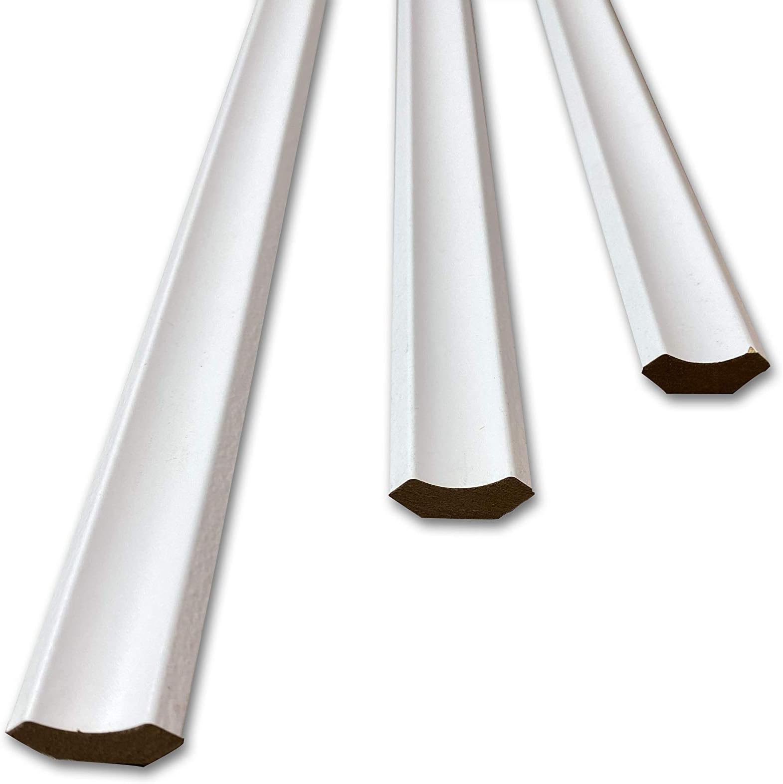 2.4m x 10 White Edging For All Types Of Flooring Wood Laminate