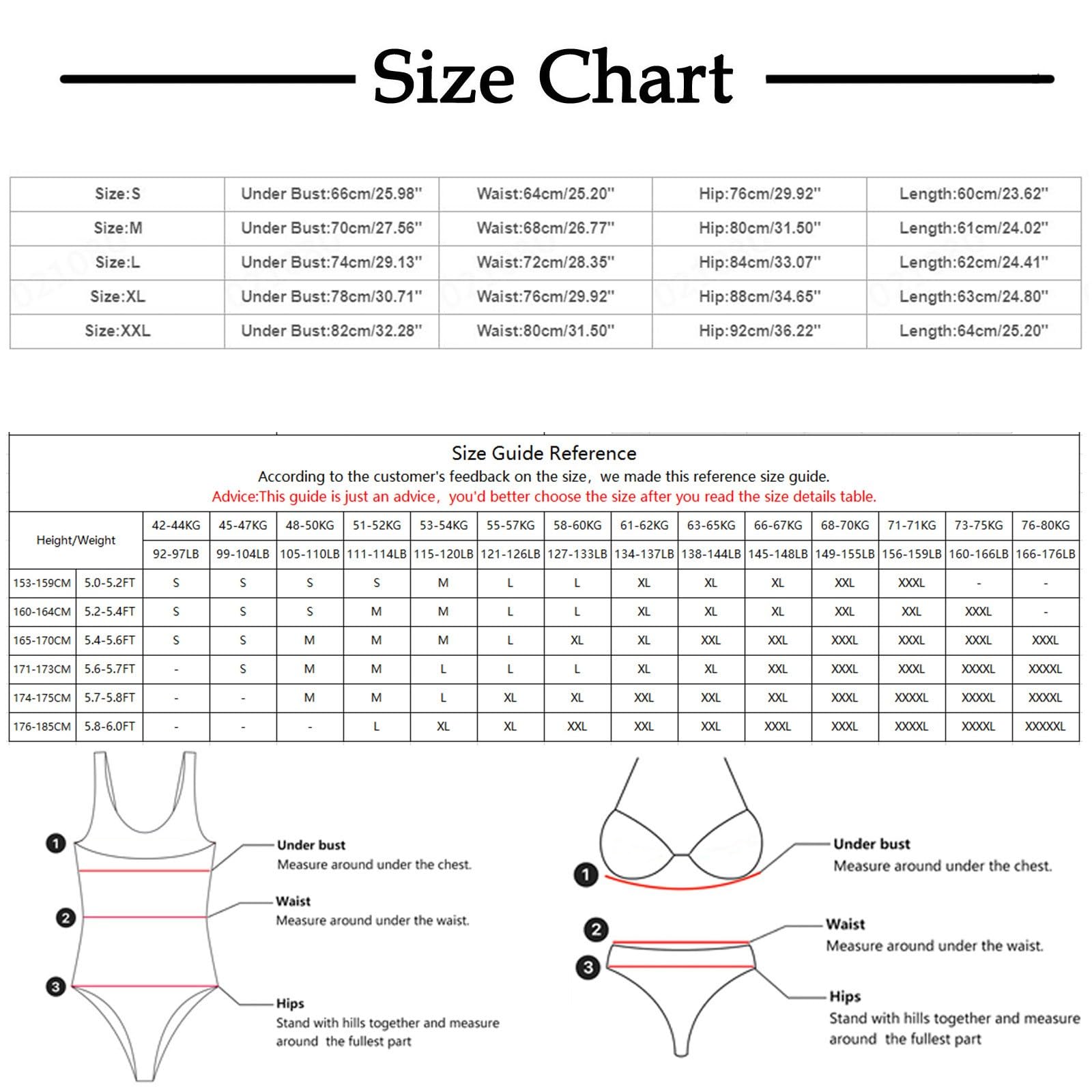 Generico Costume da Bagno Donna, A Fascia Senza Spalline da, Taglie Grandi Disponibili