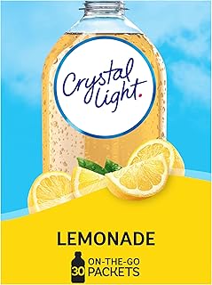 Crystal Light Lemonade Naturally Flavored with other natural flavor Powd...