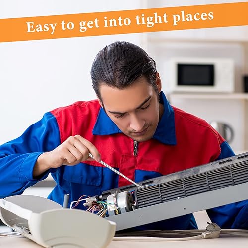 Miniatura 6 de 6 piezas de pulsera magnética retráctil magnética herramienta de recogida magnética con 15 imanes para tornillos, clavos, brocas de perforación,