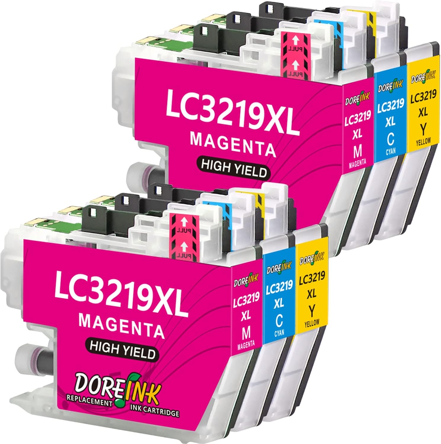 Inchiostro Inkjet Ad Alta Resa 4 Cartucce Inchiostro LC3019 XXL Per Stampanti Brother J5330dw J6530dw J6930dw - Kit Colori Cover Nokia 3330