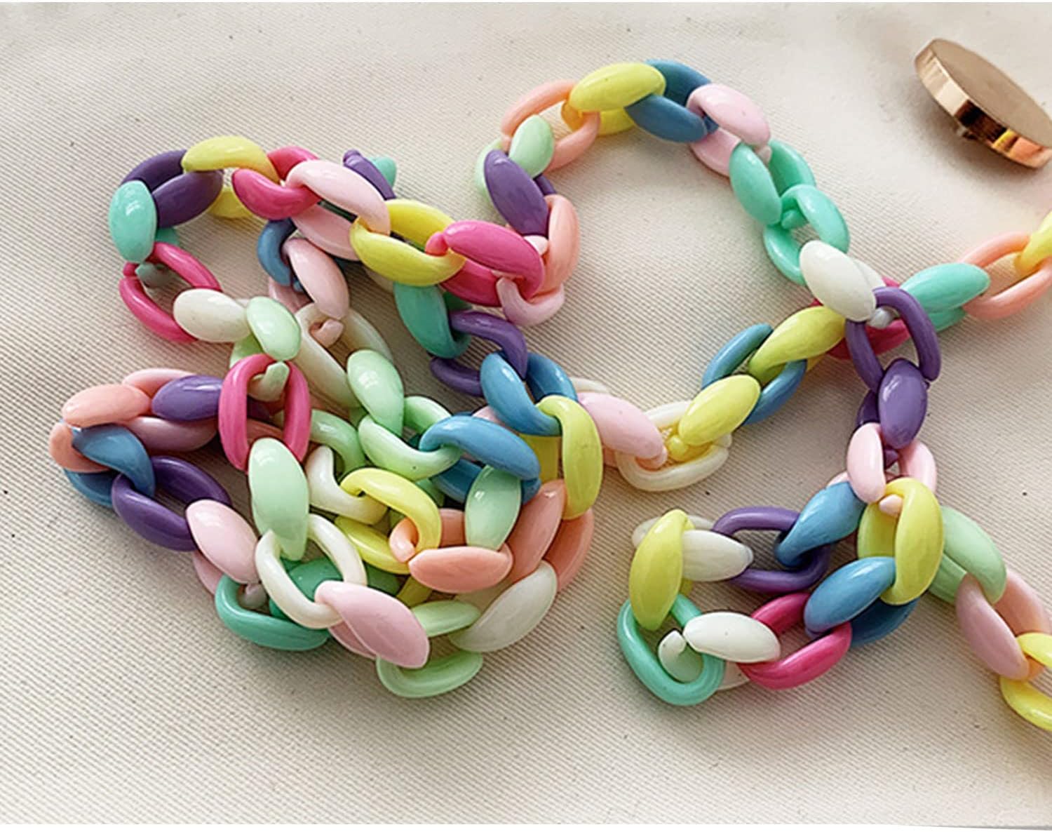 One Women's Color Beaded bags Color Red Crystal Bag Hand Knitting Glitter bead bag Acrylic - Image 5