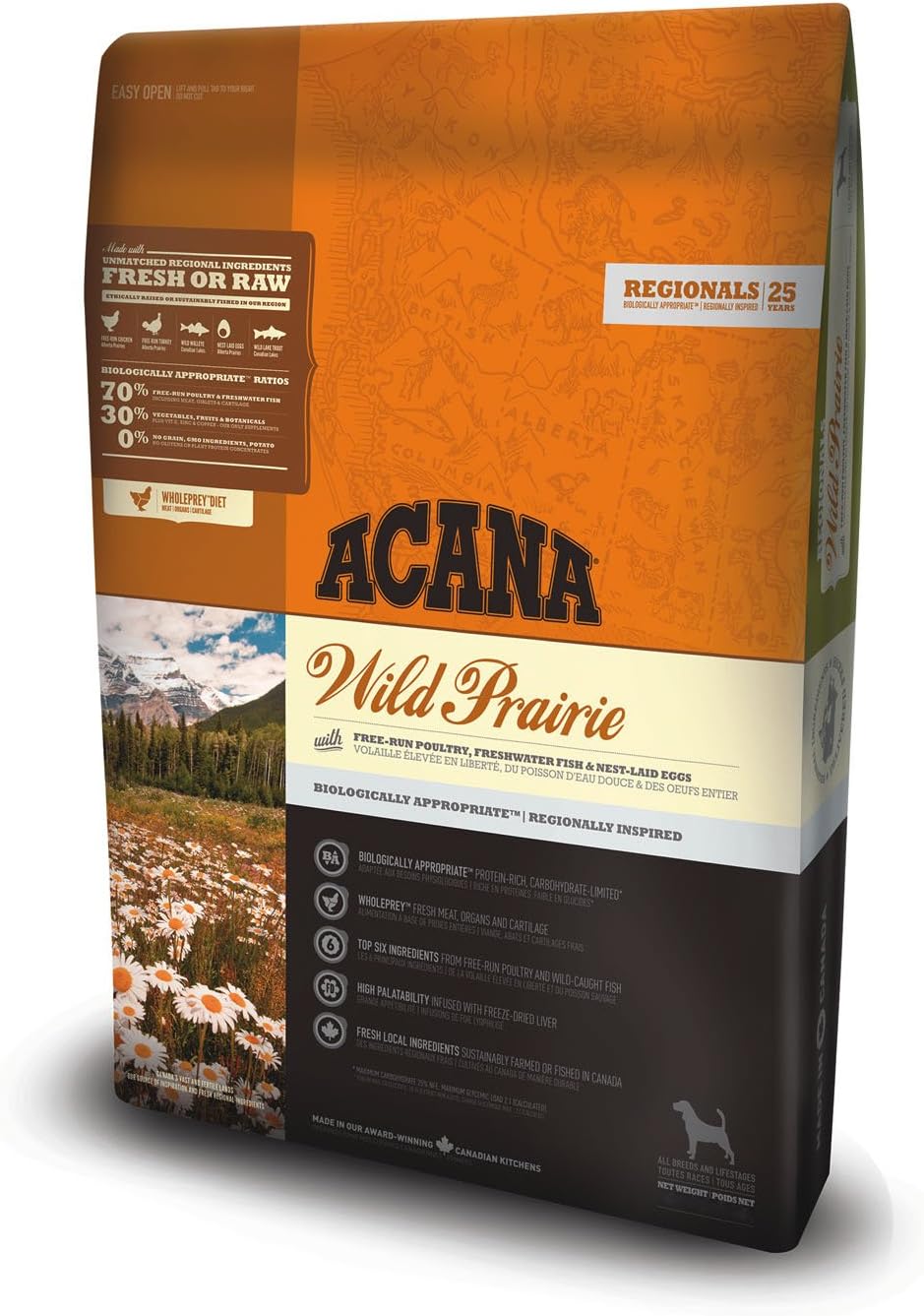 ACANA (アカナ) ドッグフード ワイルドプレイリードッグ [国内正規品] 6kg (x1)
