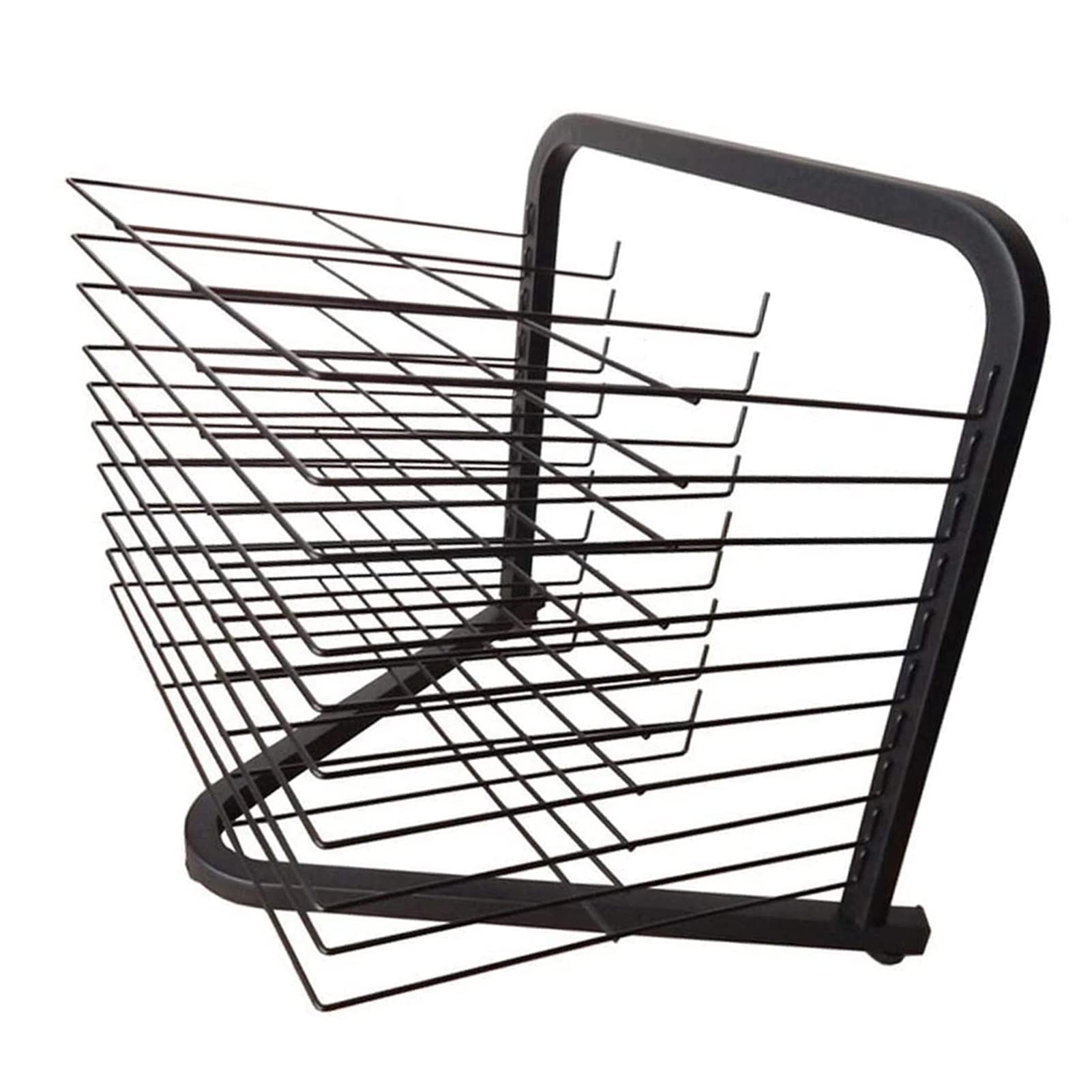 Support d'art en métal robuste et polyvalent à installer au sol ou au mur