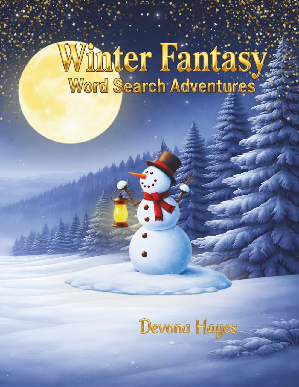 Winter Fantasy Word Search Adventures: Relaxing Winter-Themed Word Search Puzzles for Cozy Fun