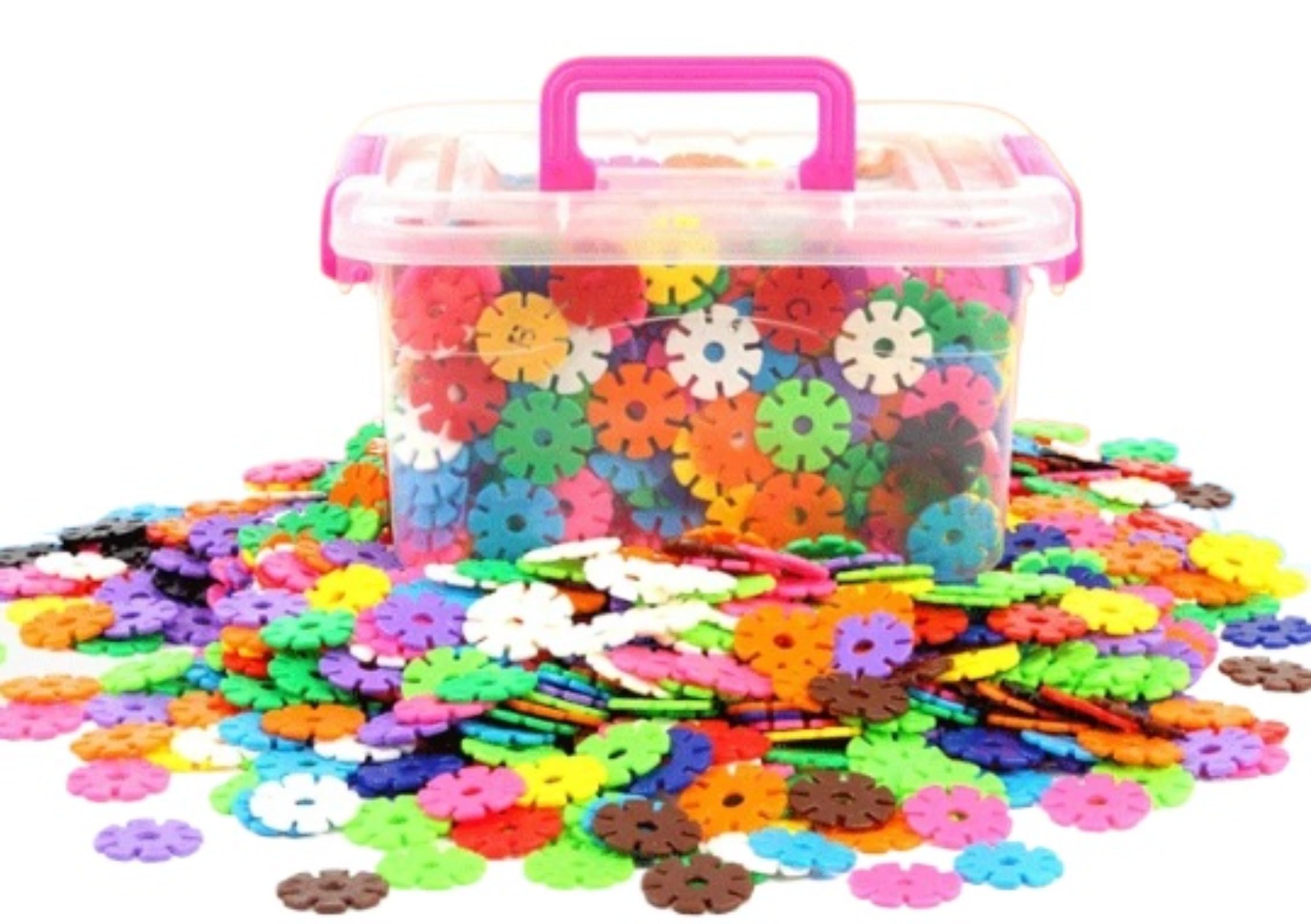 【未開封品】プラコロ21個セット Amazon.co.jp: ニューブロック フラワーブロック 知育ブロック