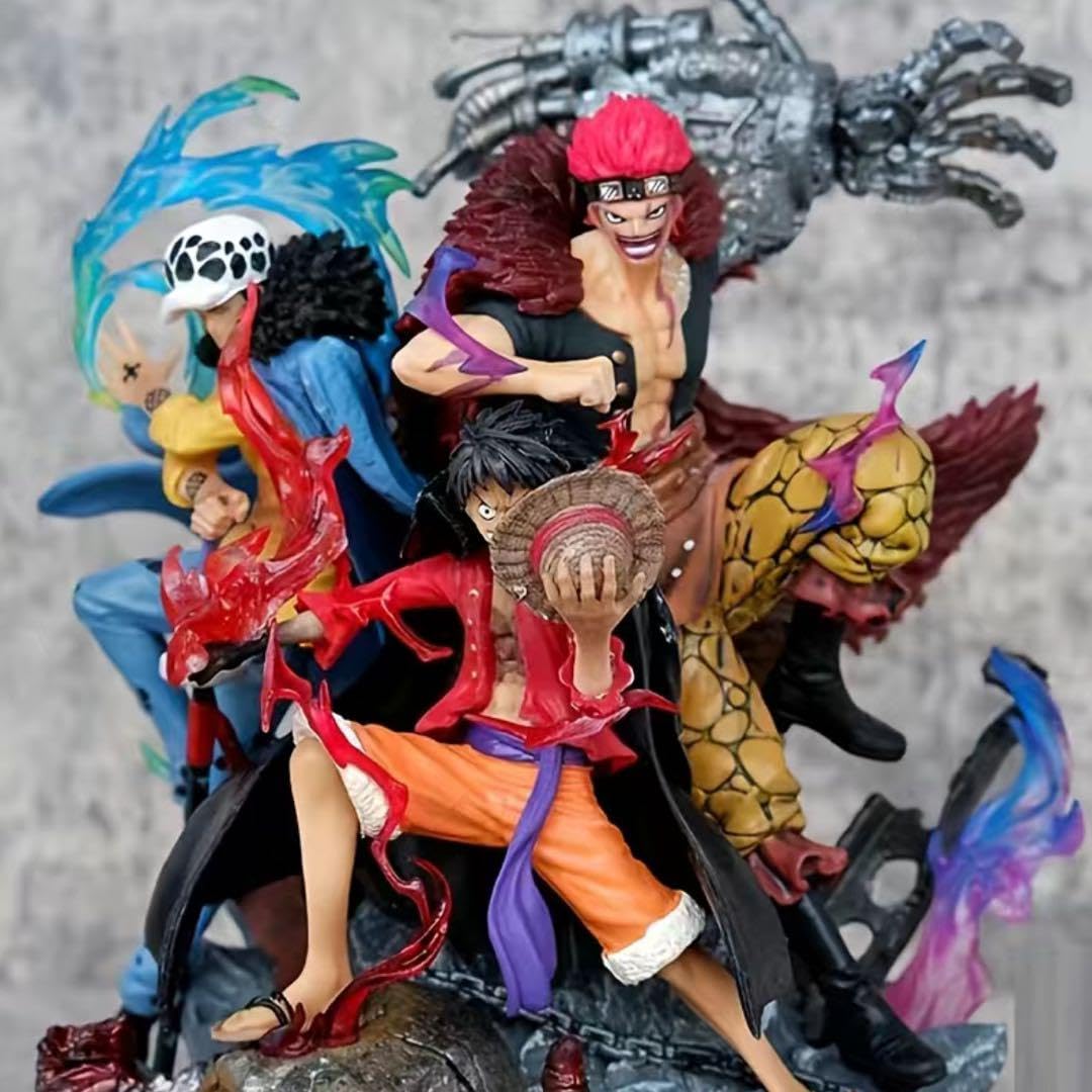 ワンピース フィギュア ルフィ & トラファルガー・ロー&キッド