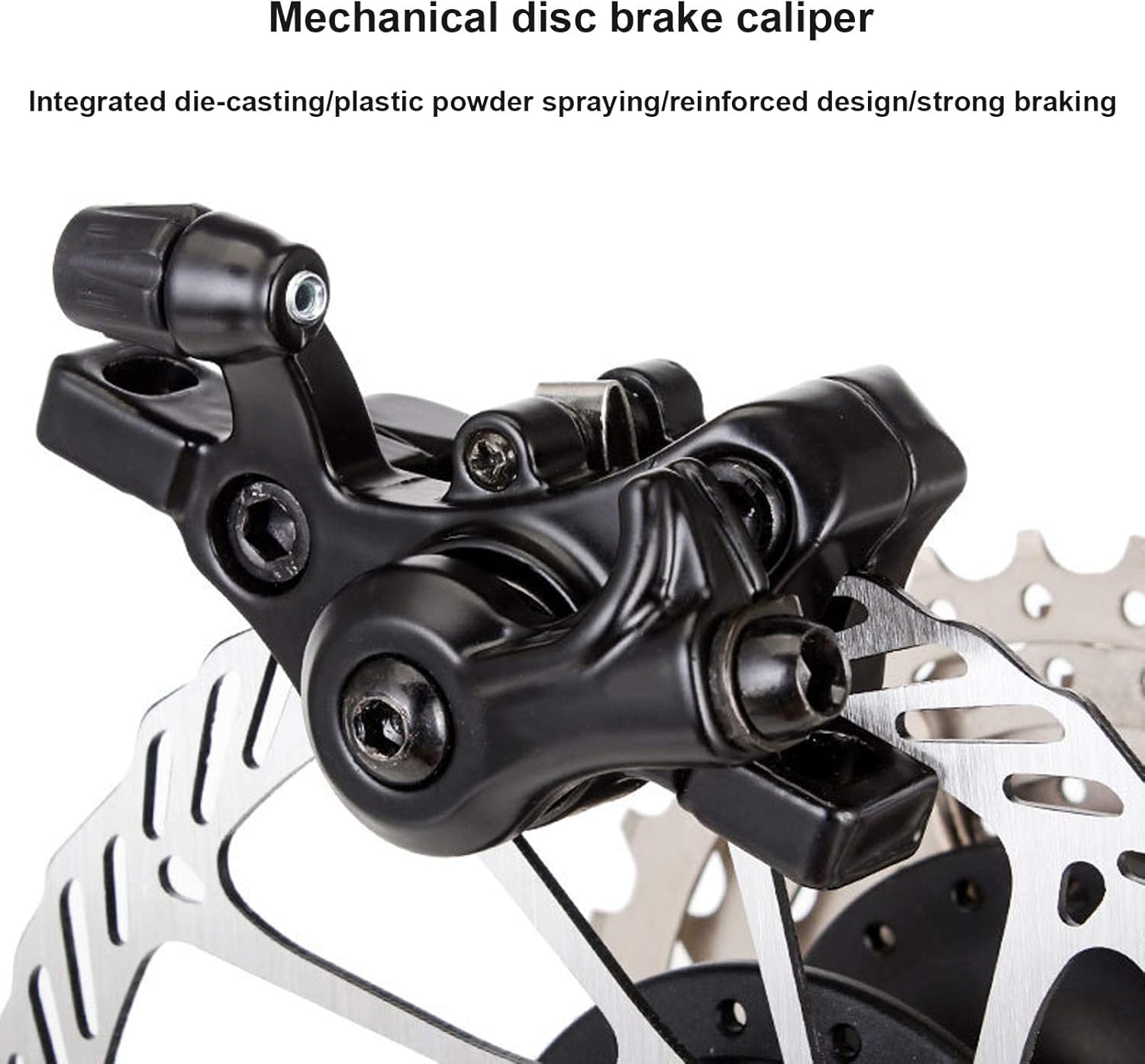 Ensemble de Frein à Disque de vélo, Ensemble d'étrier de Frein à Disque Avant arrière Haute résistance pour pièces de Mise à Niveau de vélo de Montagne