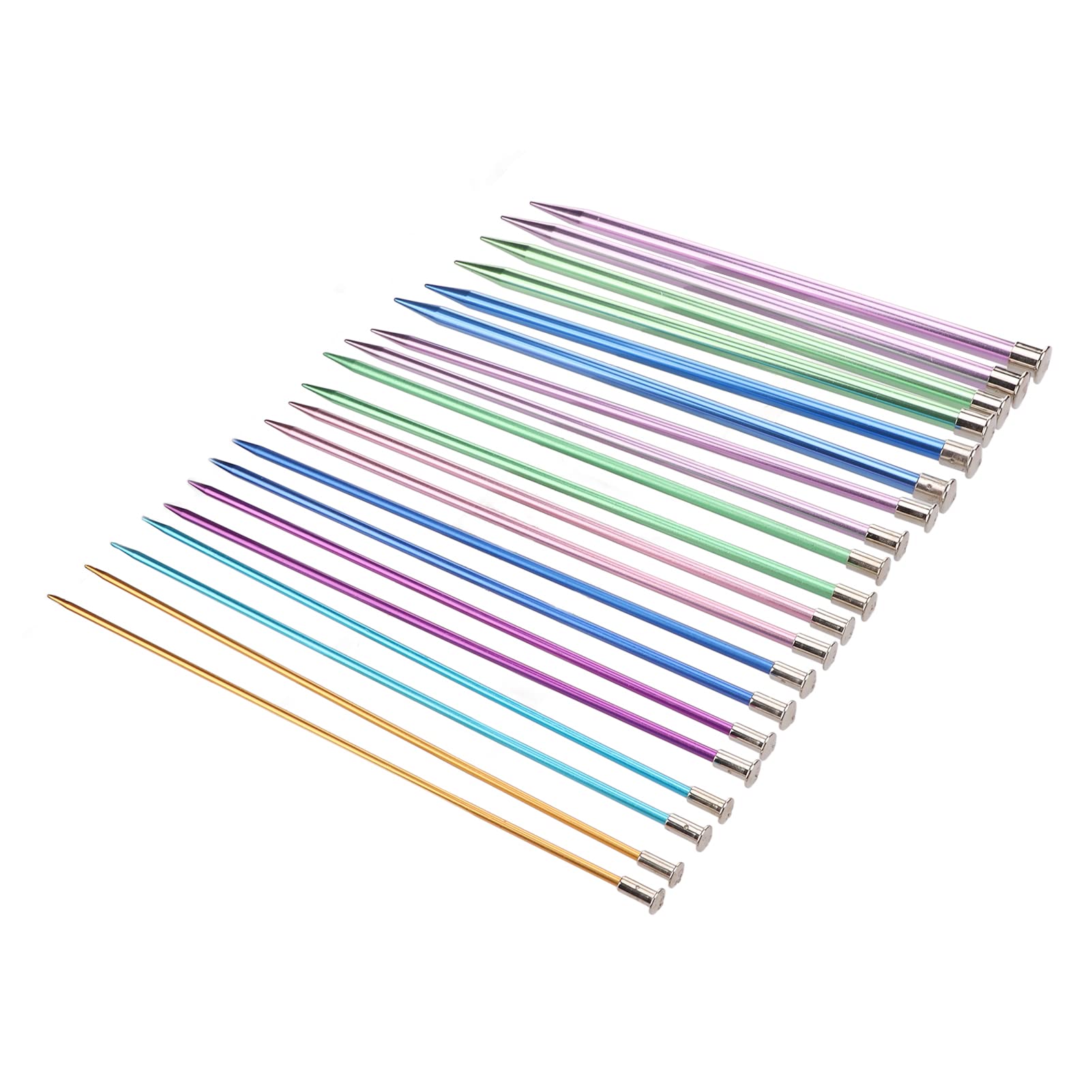 Knitting Needles, Colored Single Pointed 25cm Various Sizes Available - Image 4