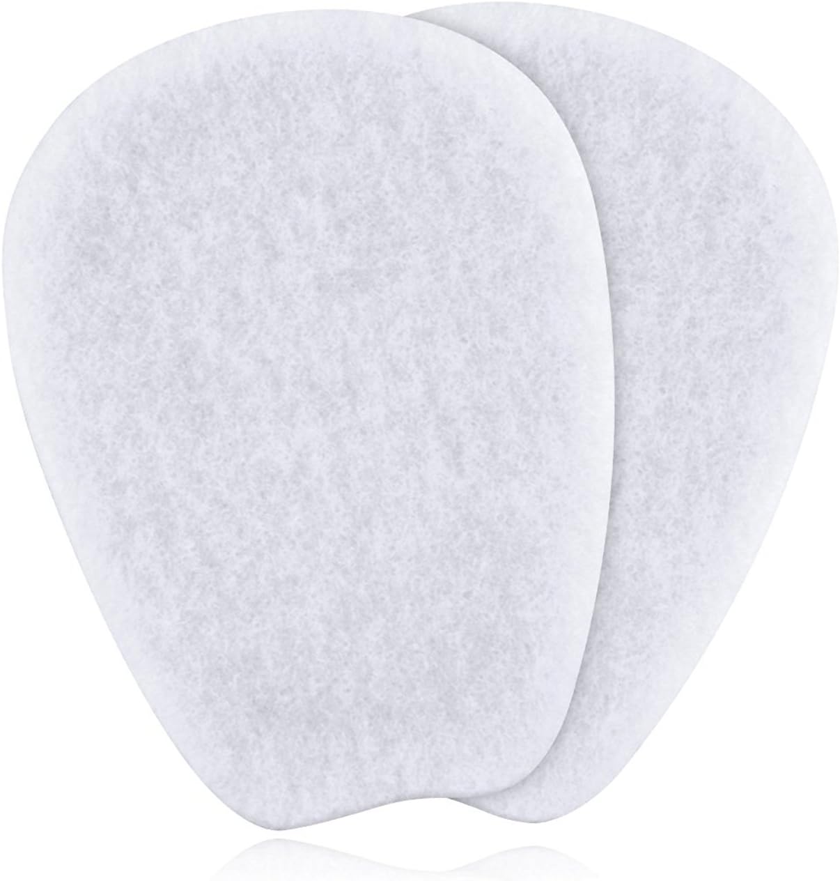 7 Pairs of Felt Tongue Pads Cushion for Shoes, Size Extra Large