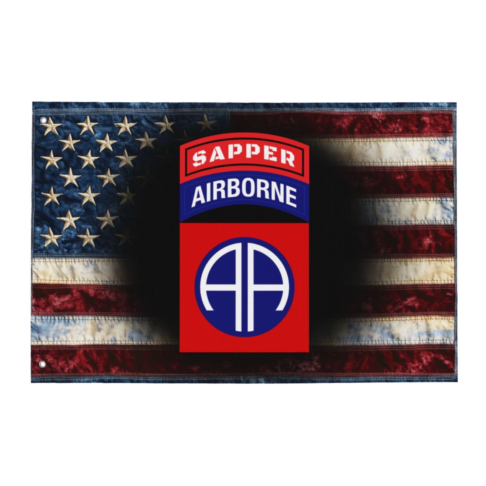 Amazon.com : PRCWUP 82nd Airborne Division Patch with Sapper Tab