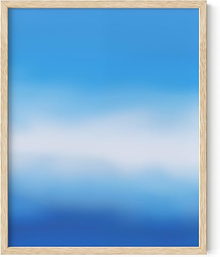 Miniatura 275 de HAUS AND HUES Arte abstracto moderno para pared, arte de sala de estar azul y verde, obra de arte moderna para paredes, imagen minimalista para sala