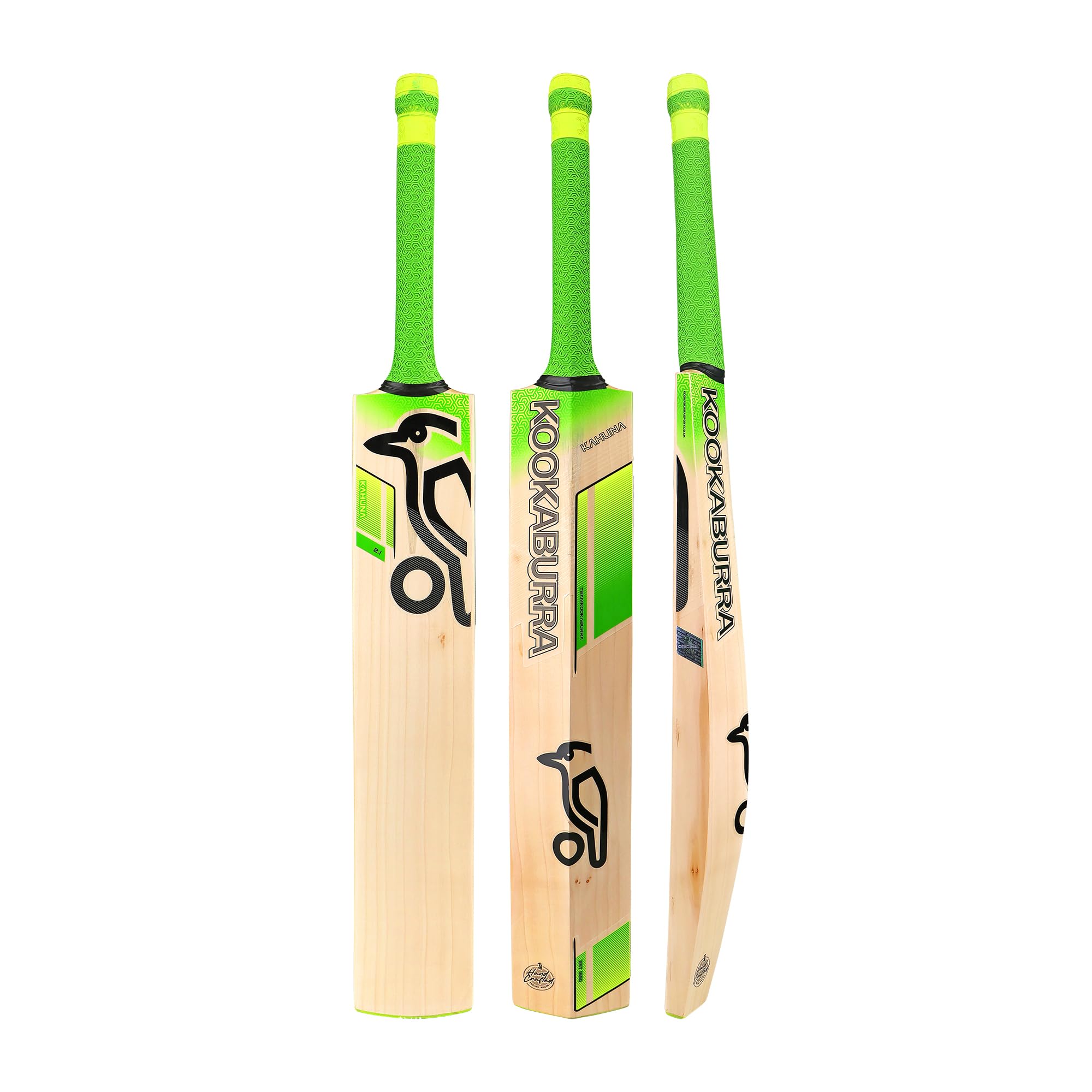Kookaburra Kahuna 2.1 Cricket Bat - Harrow, Lime