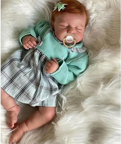 Miniatura 1 de BABESIDE Muñecas realistas de bebé Reborn  20 pulgadas cuerpo suave muñeca bebé realista bebé dulce durmiendo vida real muñecas de pelo rubio niña