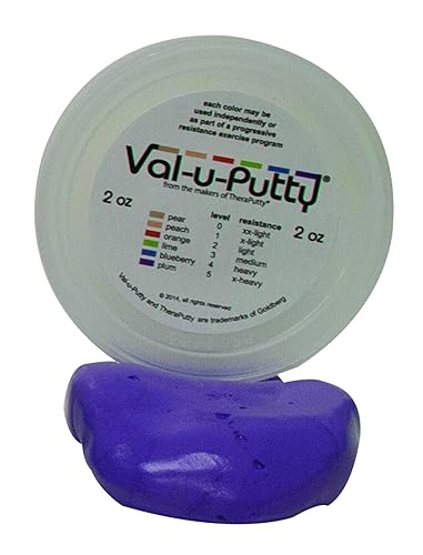 Miniatura 27 de Val-u-Putty Masilla de ejercicio Plum X-Firm 1lbs Ciruela,Azul (Arándano),Melocotón,Pera,Naranja,Lima,https://www.amazon.com/dp/undefined