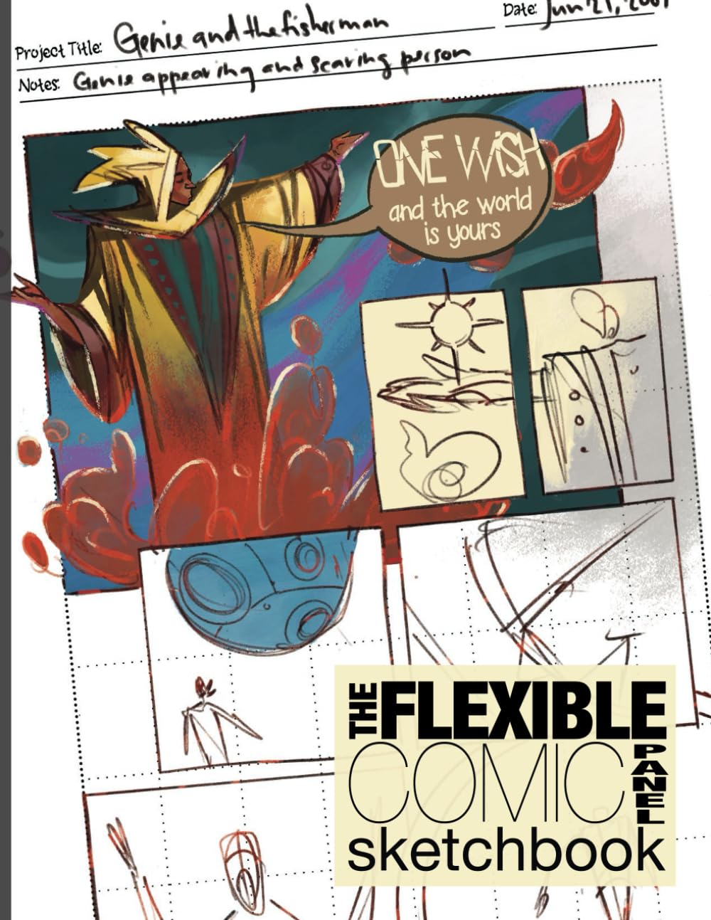 The Flexible Comic Panel Sketchbook