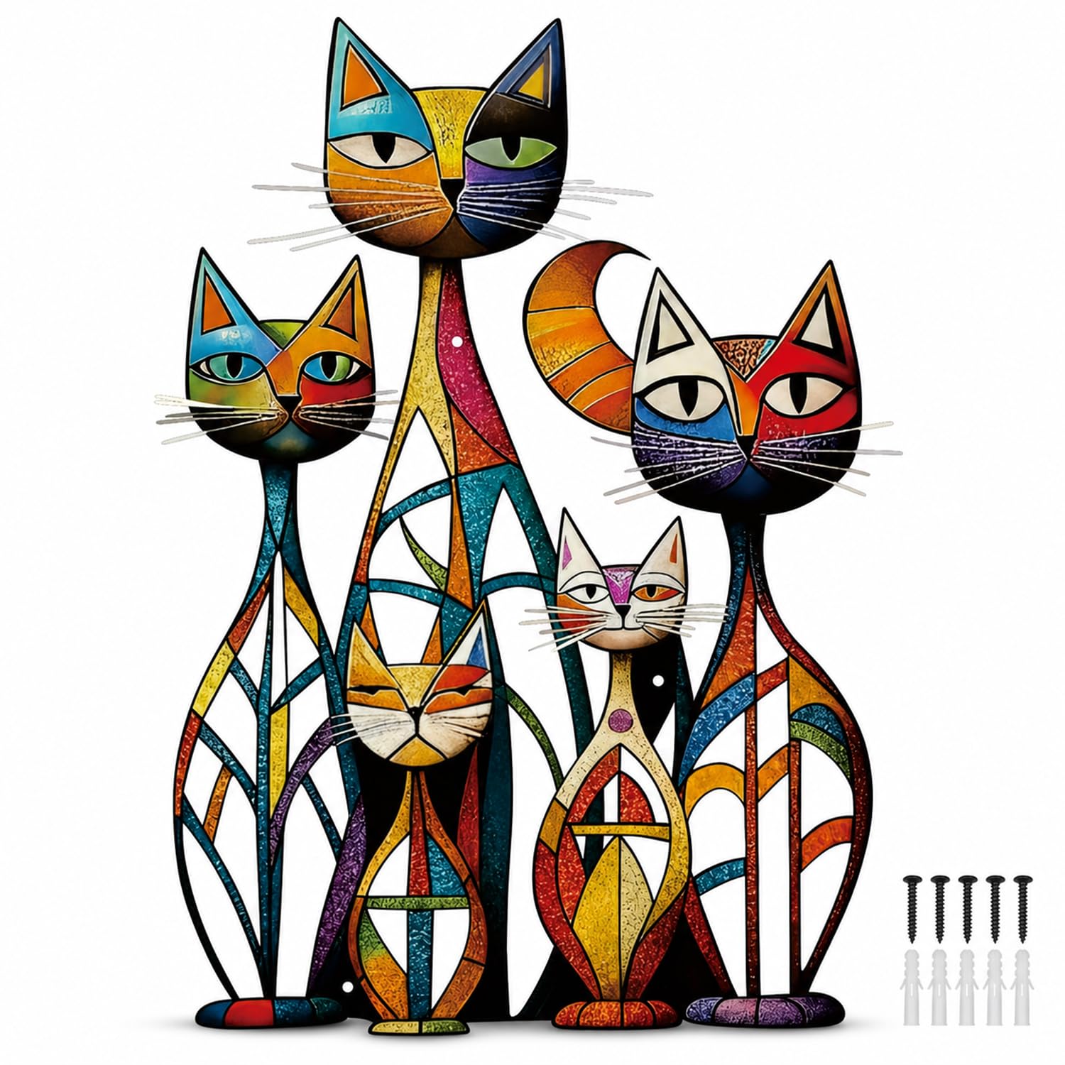 Nodrex Cat Garden Ornaments, Gardening Gifts for Women and Gardeners