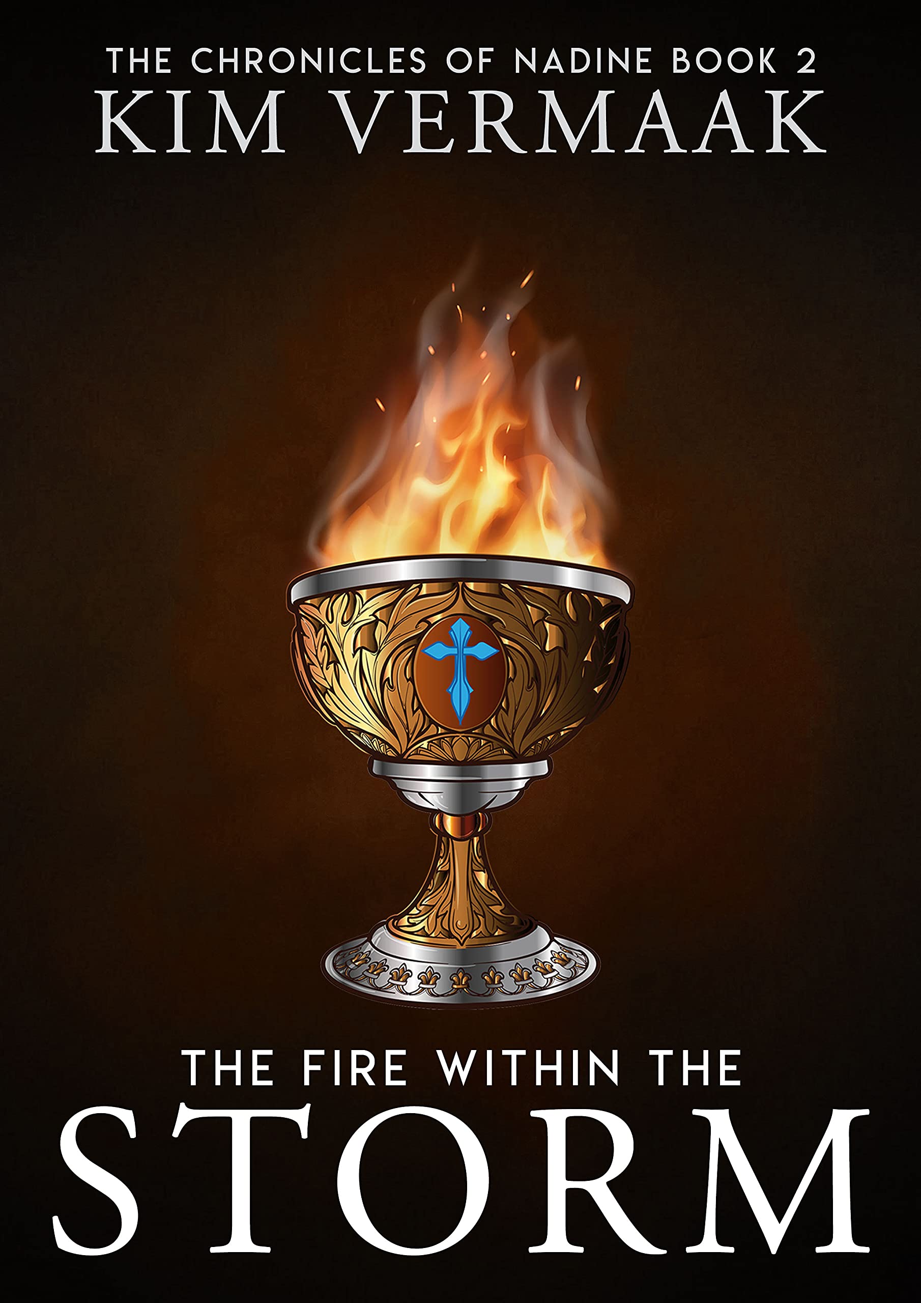 The Fire Within The Storm: A YA Dragon Fantasy Series (The Chronicles of Nadine Book 2)