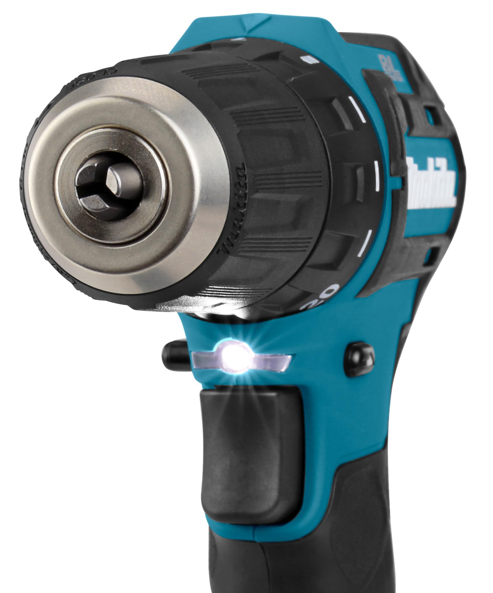 Makita DF332DZ drill Senza chiave Nero, Blu 1 kg