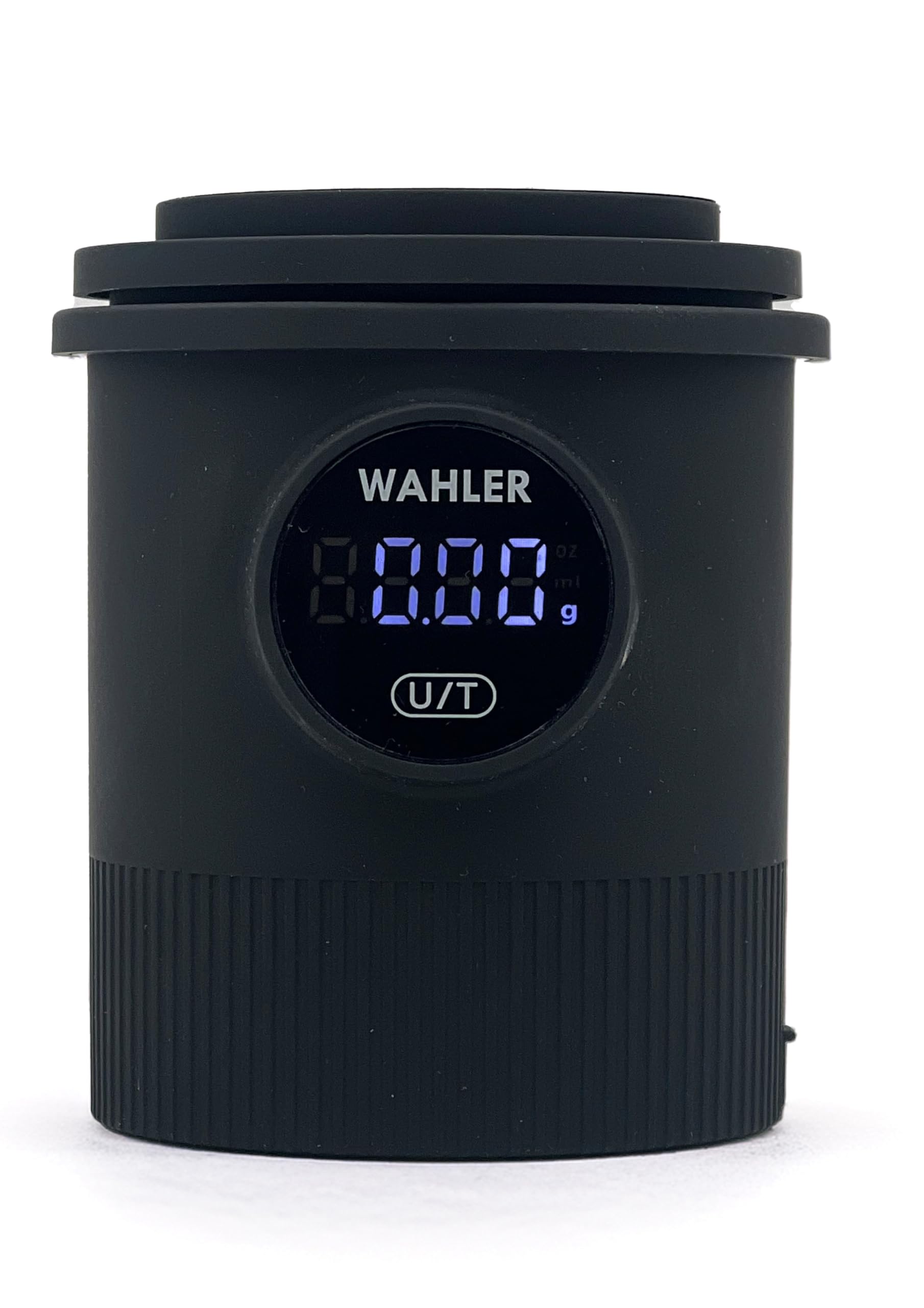 WAHLER® Báscula de café # 4 I Balanza recipiente I portafiltros compatible I 0,05 g precisión I g,oz,ml