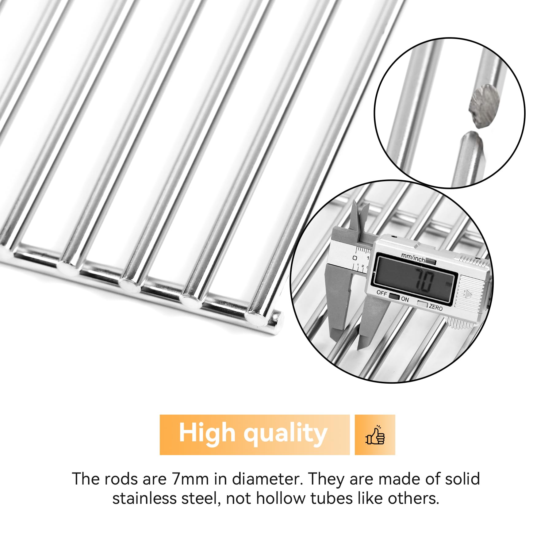 Grille De Barbecue 43,2 Cm Pour Nexgrill 4 Brûleurs 720-0830H 720