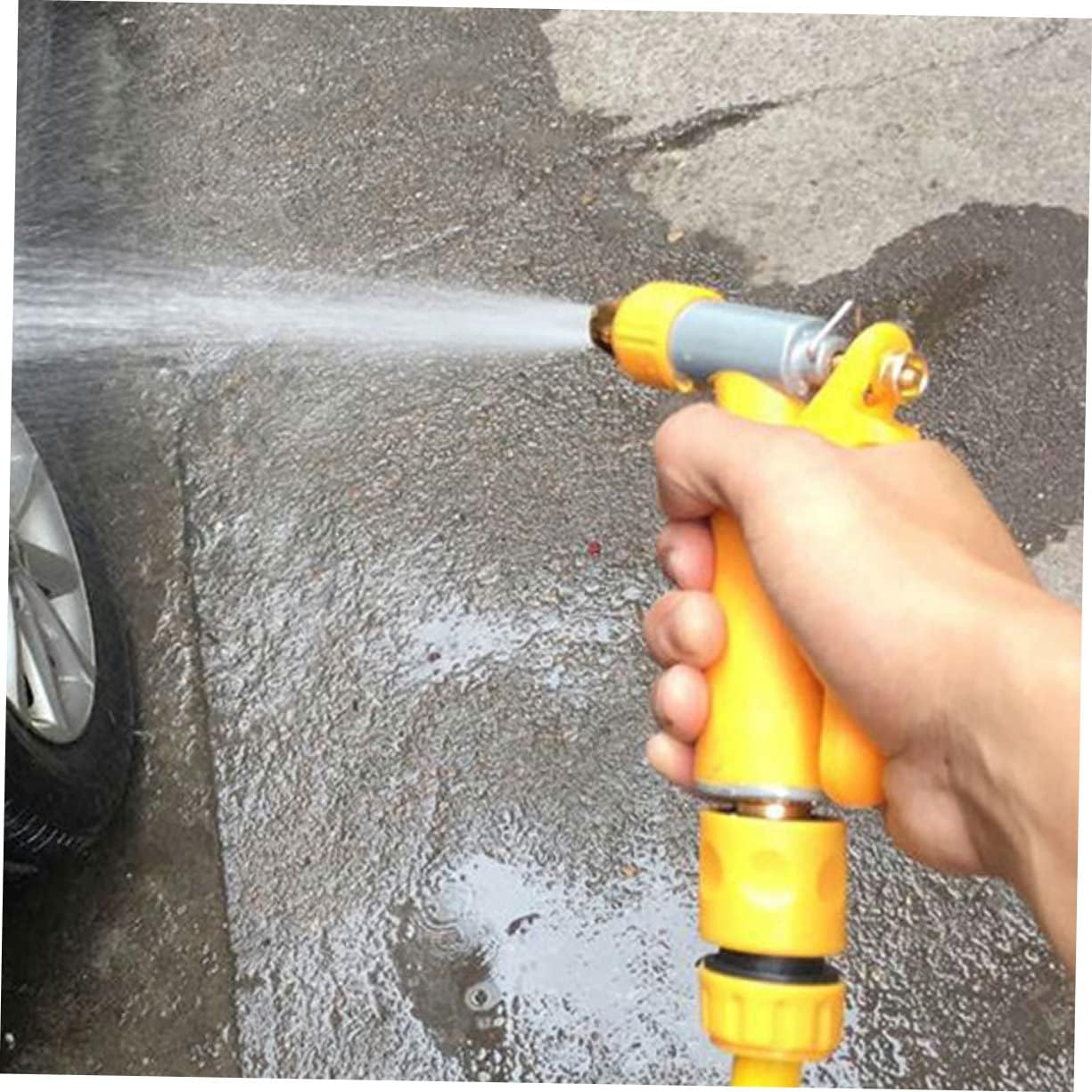 High Pressure Metal Hose Nozzle for Car and Home Watering
