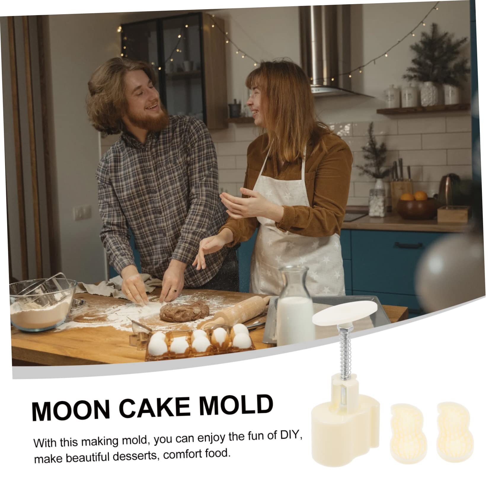 Amosfun 4 Set Di Per Dolci Fatti A Mano Set Di Per Torta Di Stampo Per Torta Di Fagiolini Stampo Antiaderente Per Realizzare Deliziose Forme Di Dessert