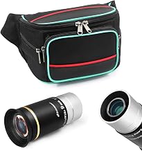 Astromania 1.25" 9mm 66-Degree Ultra Wide Angle Eyepiece - Bundle with - Bundle with - Bumbag for 1.25" Eyepiece + 2" Eyepiece