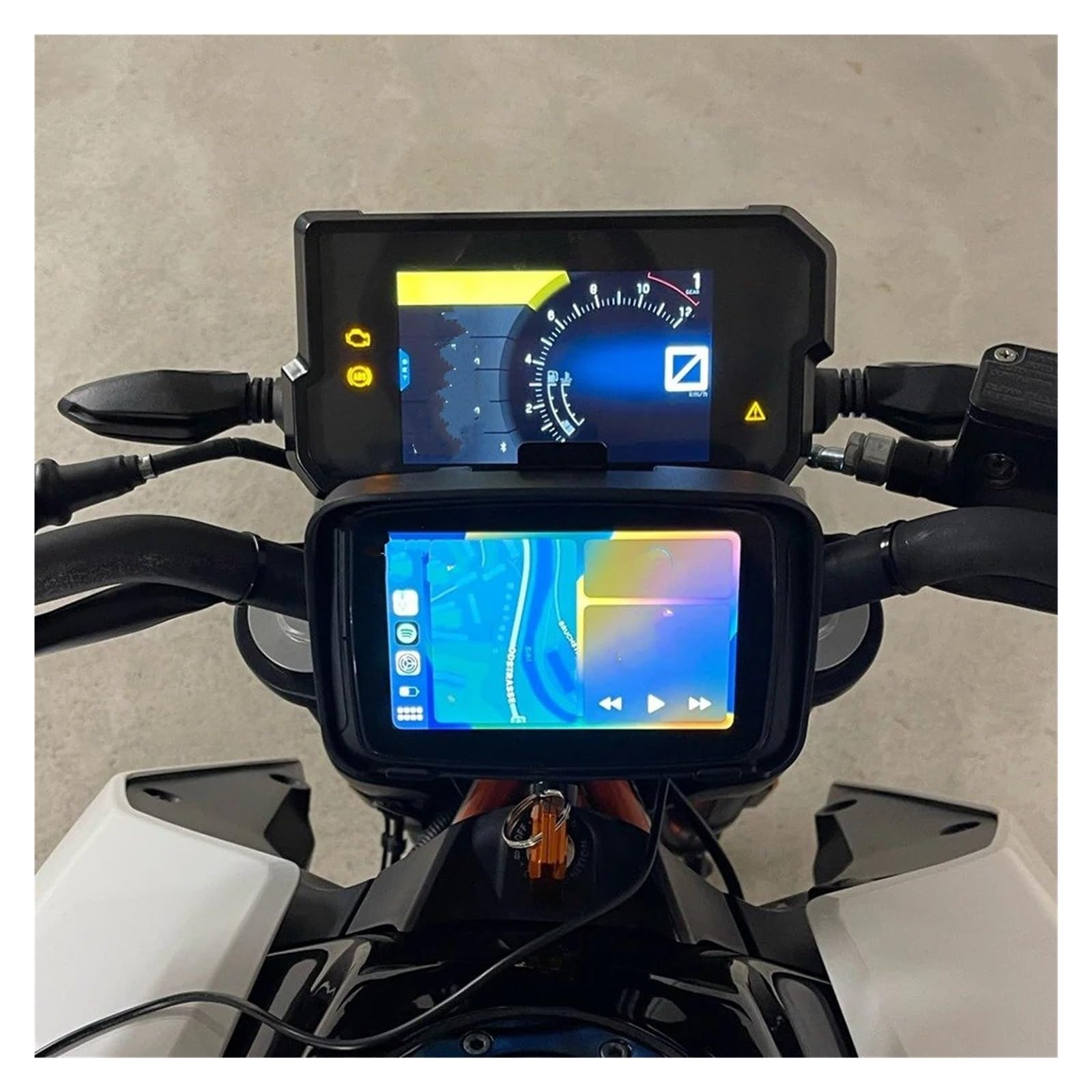 Porta Cellulare Moto Per SUZUKI Per V-Strom 250 Staffa Di Navigazione | Staffa per piastra di navigazione per supporto GPS per telefono 650 DL650 1000 DL1000 1050 1050XT(Type 3)