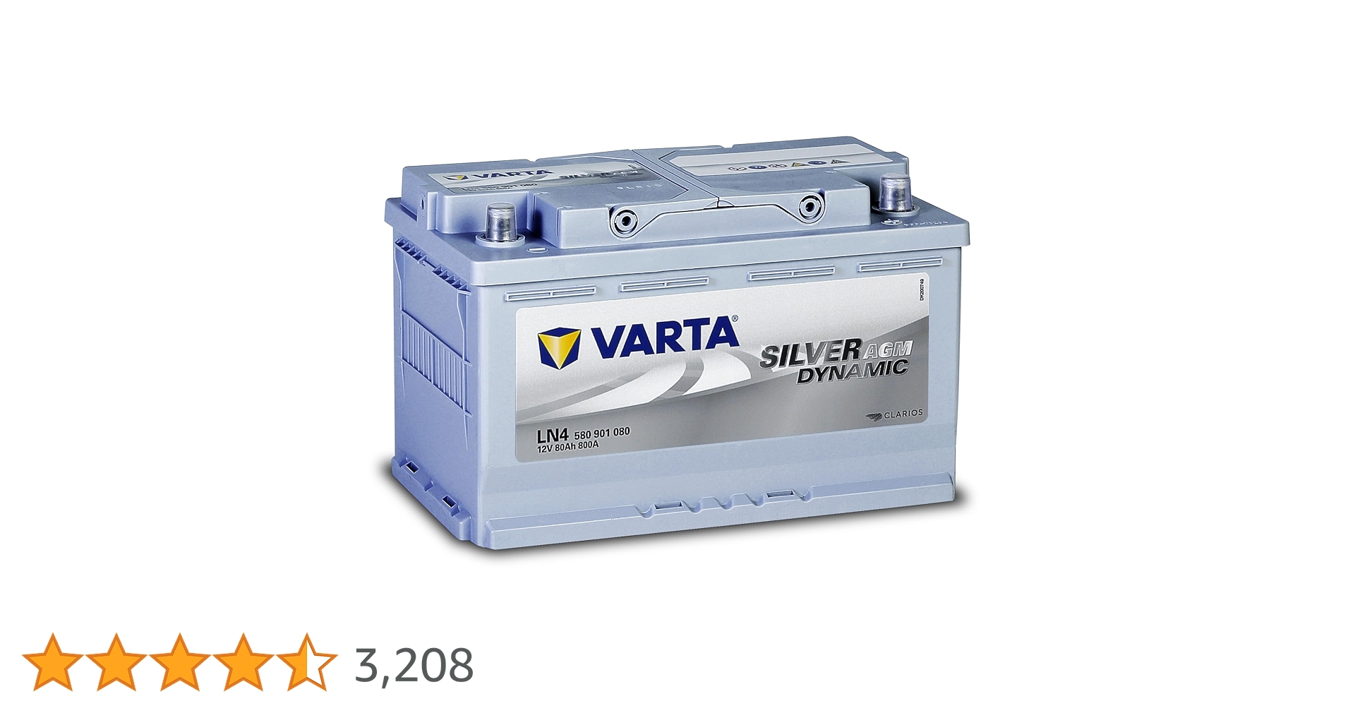 【たーち】VARTA 580-901-080 F21 AGMバッテリー Amazon.co.jp: [バルタ]VARTA バッテリー 580-901-080 F21 AGM