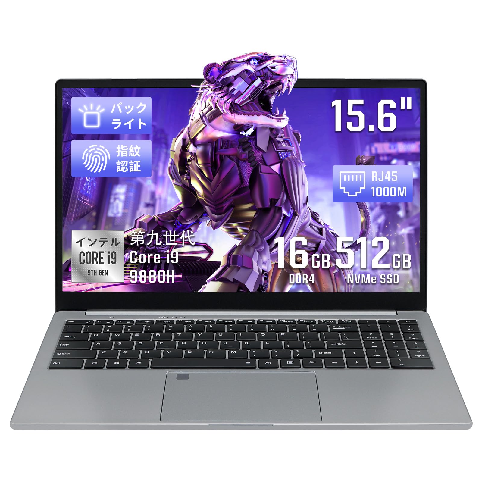 Amazon.co.jp: ノートパソコン Core i9-9880H 15.6インチ/4.8Ghz