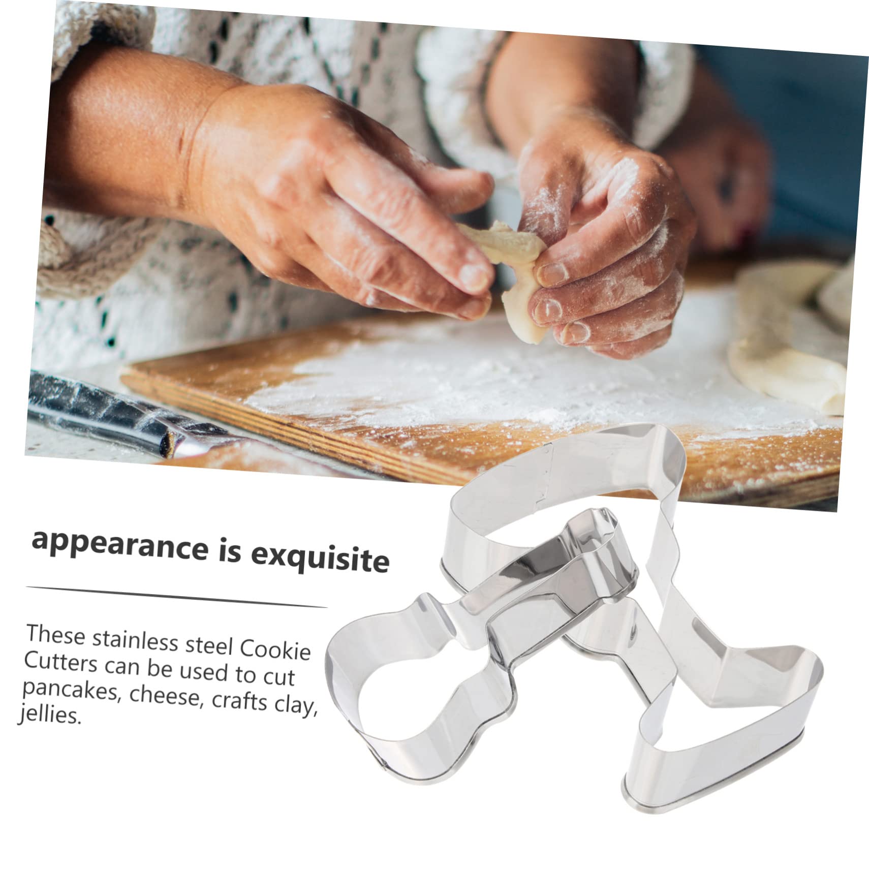 TOPBATHY 18 Piezas molde galletas diver cuberteria molde para galletas moldes para dulces fiesta pimientos precioso cortador galletas cortador galletas metal tostada colocar