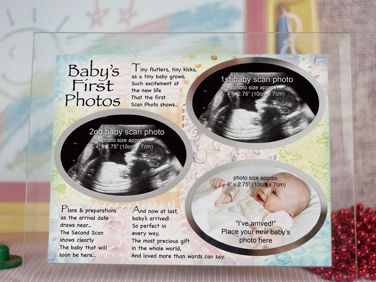 New Mum New Baby Scan Photo Frame 12 weeks 20 weeks Scan