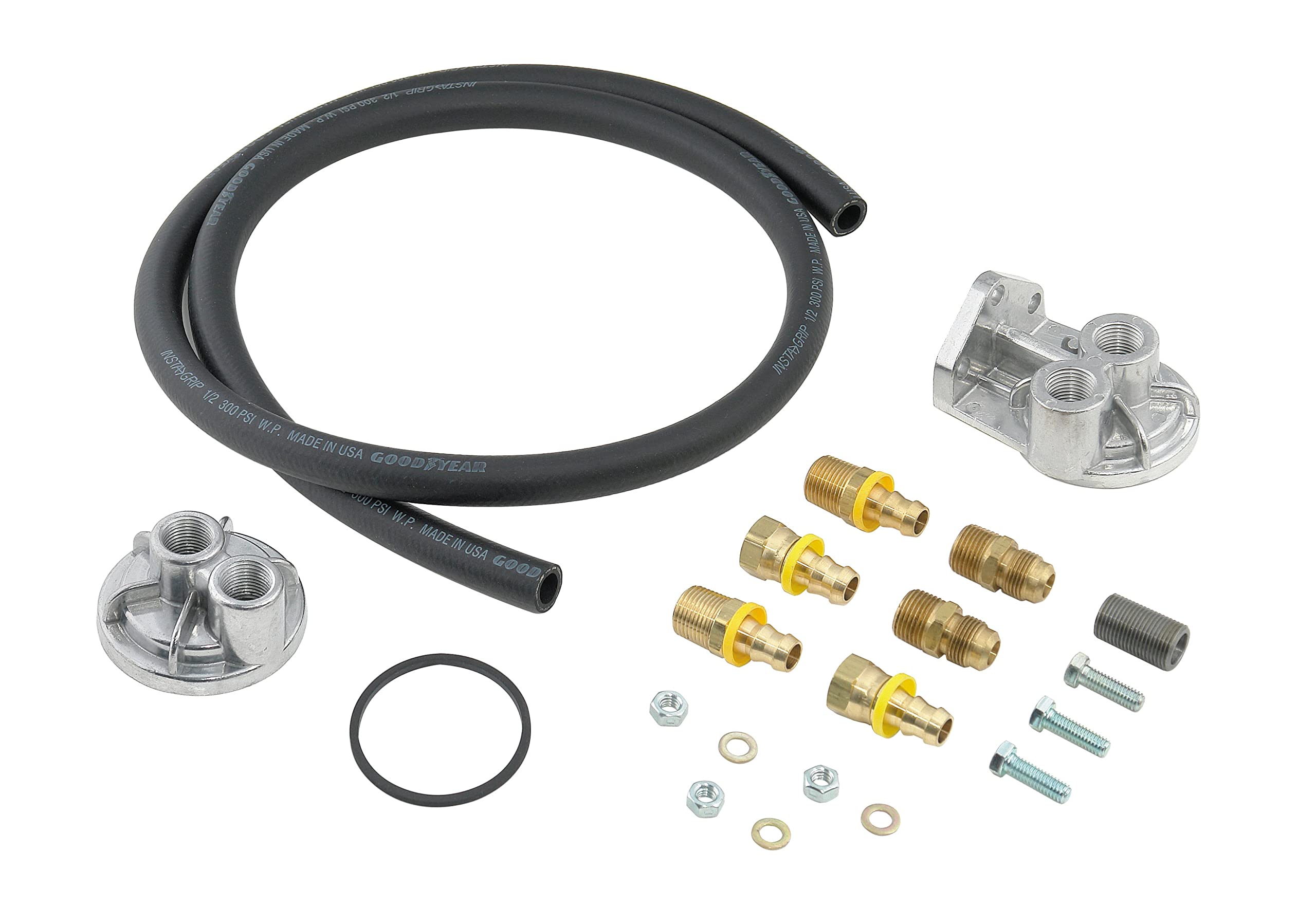 Mr. Gasket 7682 Remote Single O/Filtr Kit-Ford