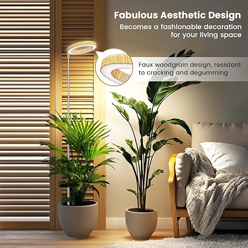 Miniatura 2 de Luces de cultivo para plantas de interior, luces de espectro completo para plantas de cultivo en interiores con temporizador de 61216H, 3 modos de