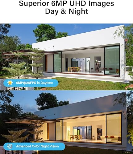 Miniatura 2 de Jennov Cámara IP PoE de 6MP para exteriores con panorámica e inclinación y zoom óptico 20X, cámara de seguridad PTZ domo de 360 grados con visión
