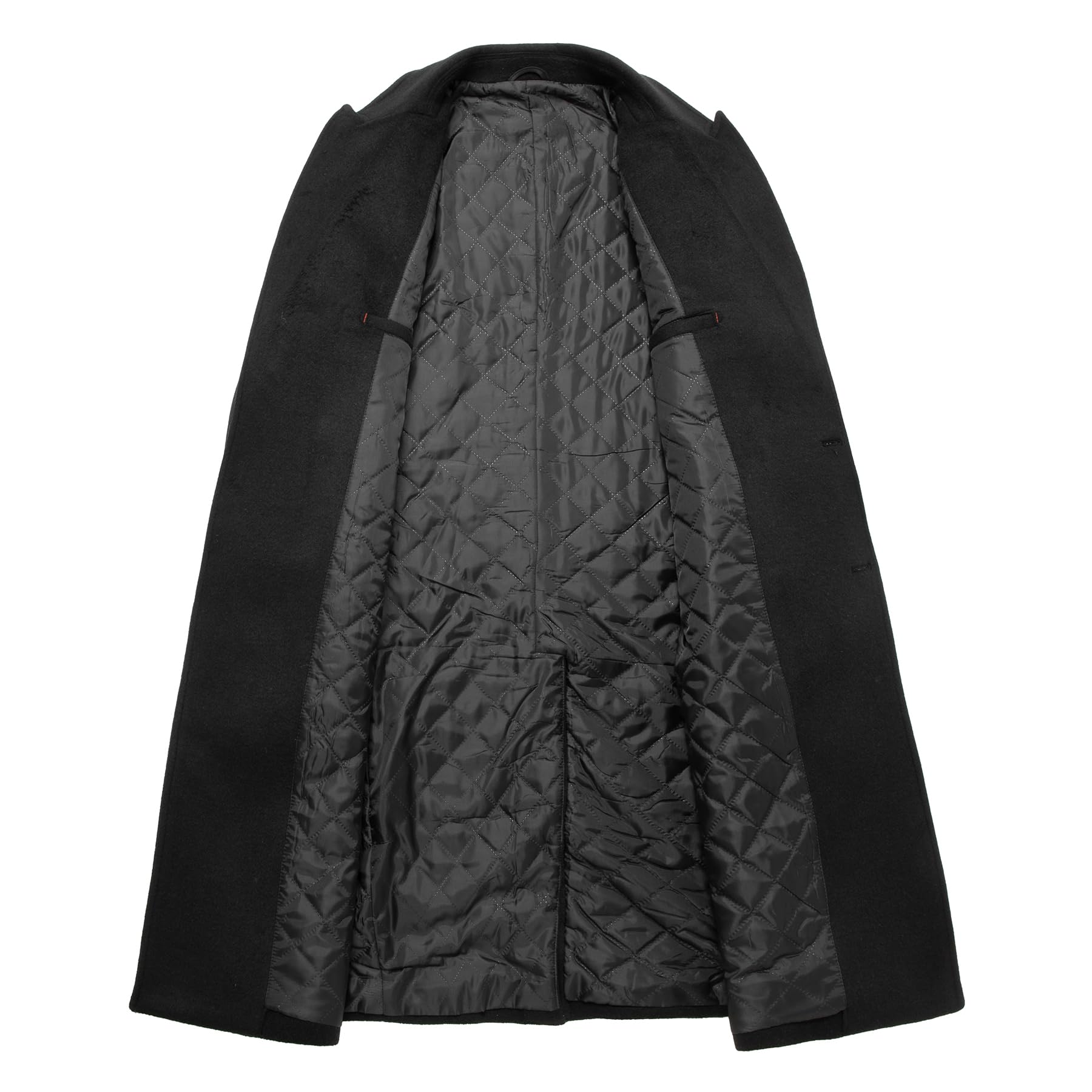 Allthemen Cappotto Uomo Lungo Invernale Parka Calda Trench Coat di Lana Business Doppiopetto Casual