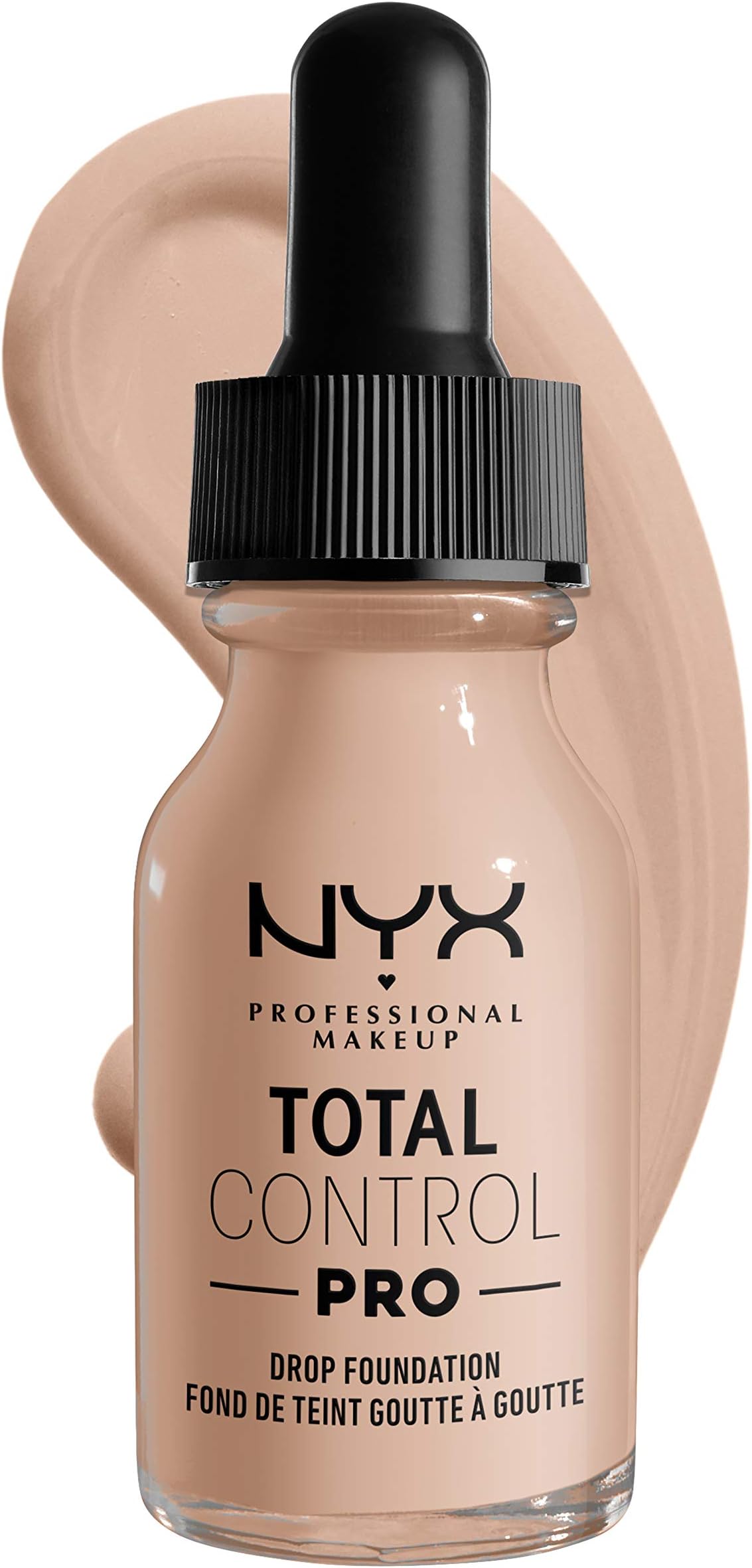 Total Control Pro Drop Foundation, Skin-True Buildable Coverage - Porcelain