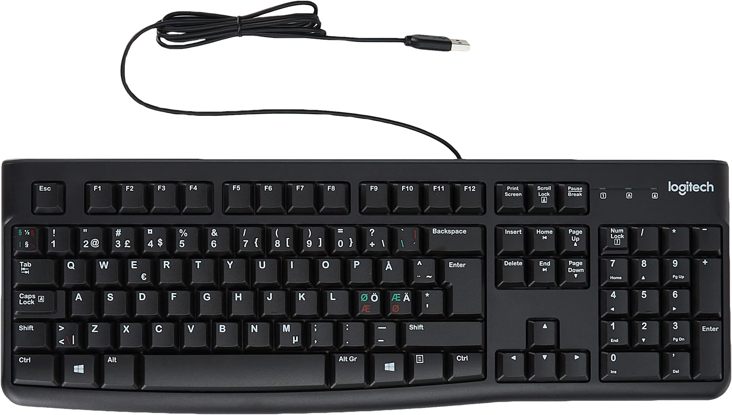 Lot De 10 Clavier Logitech K120 Neuf QWERTY Esp