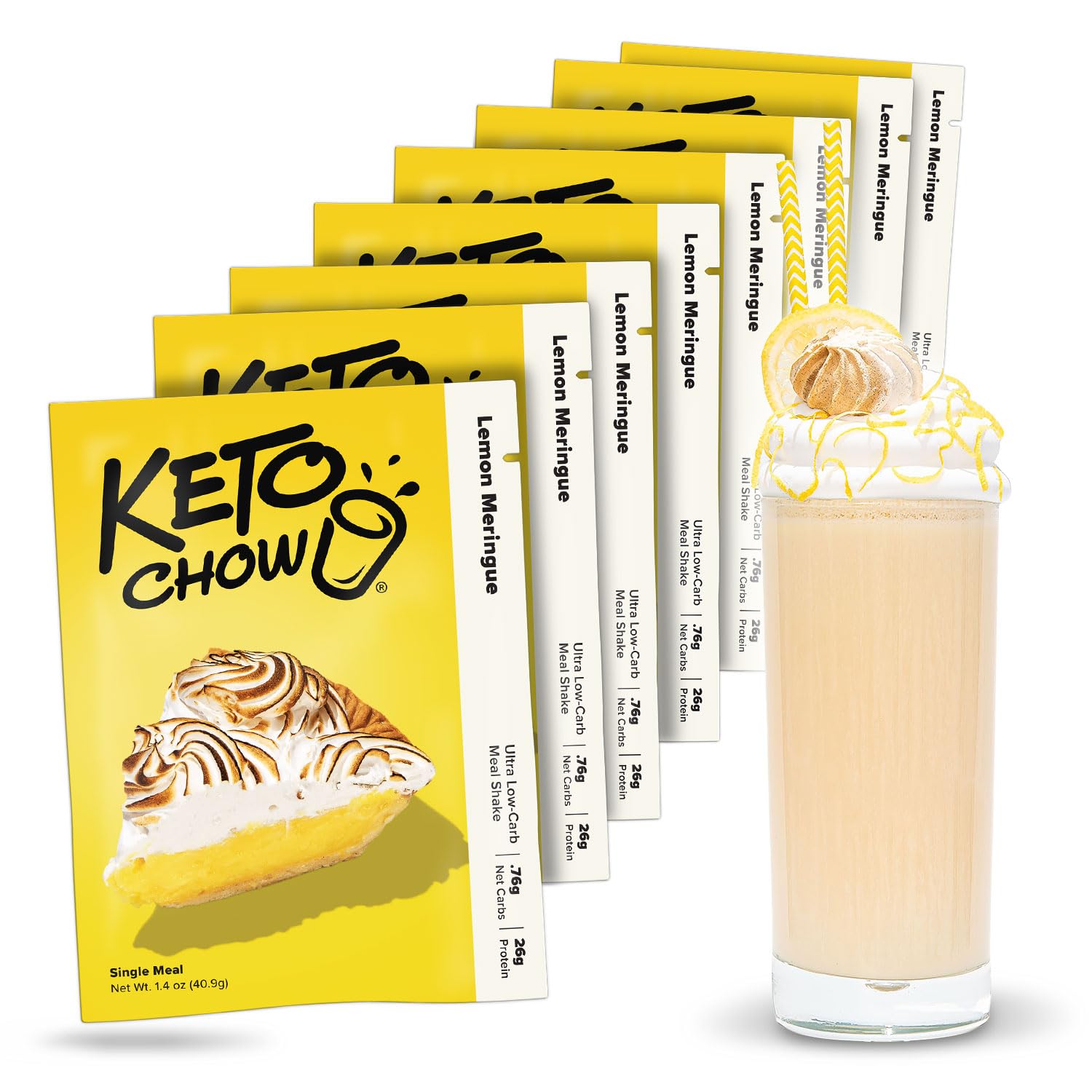 Keto Chow Lemon Meringue – Keto Meal...