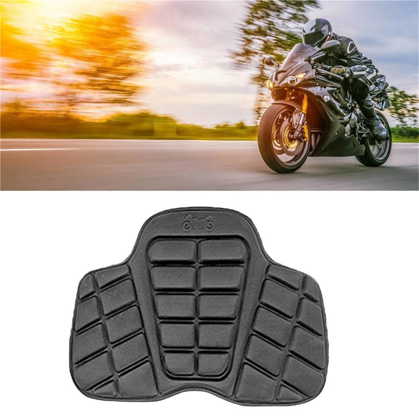 Universelles Air Comfort Gel-Motorrad-Sitzkissen, Kühlendes Dekompressionskissen