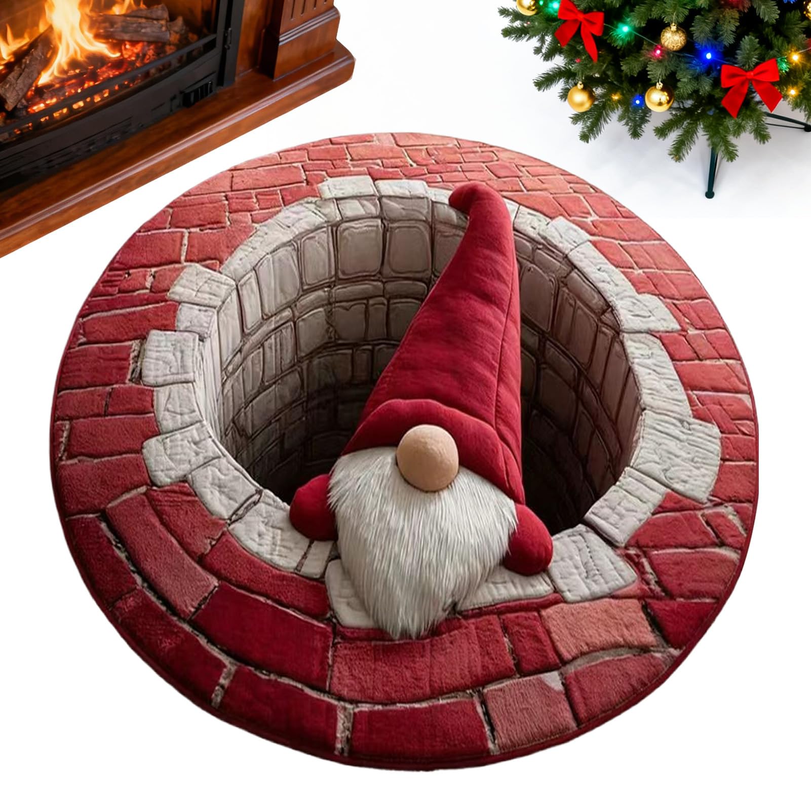 Tapis de Noël pour entrée et patio parfait pour sublimer votre décoration de fête intérieure