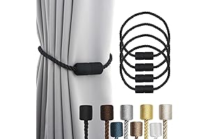 Outdoor Curtain Weights 4 Pack Heavy Duty Curtain Tiebacks