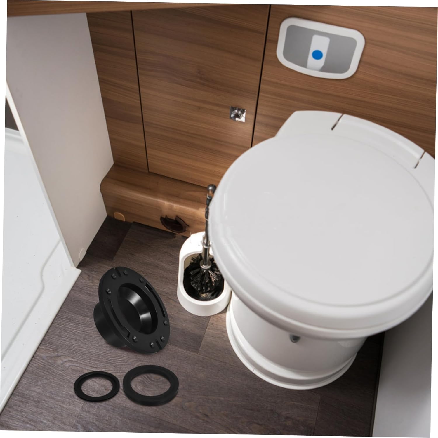 1set Rv Replacement Kit Gasket for Rv Toilets Easy Installation Complete Components for Leak Prevention Compatible and More