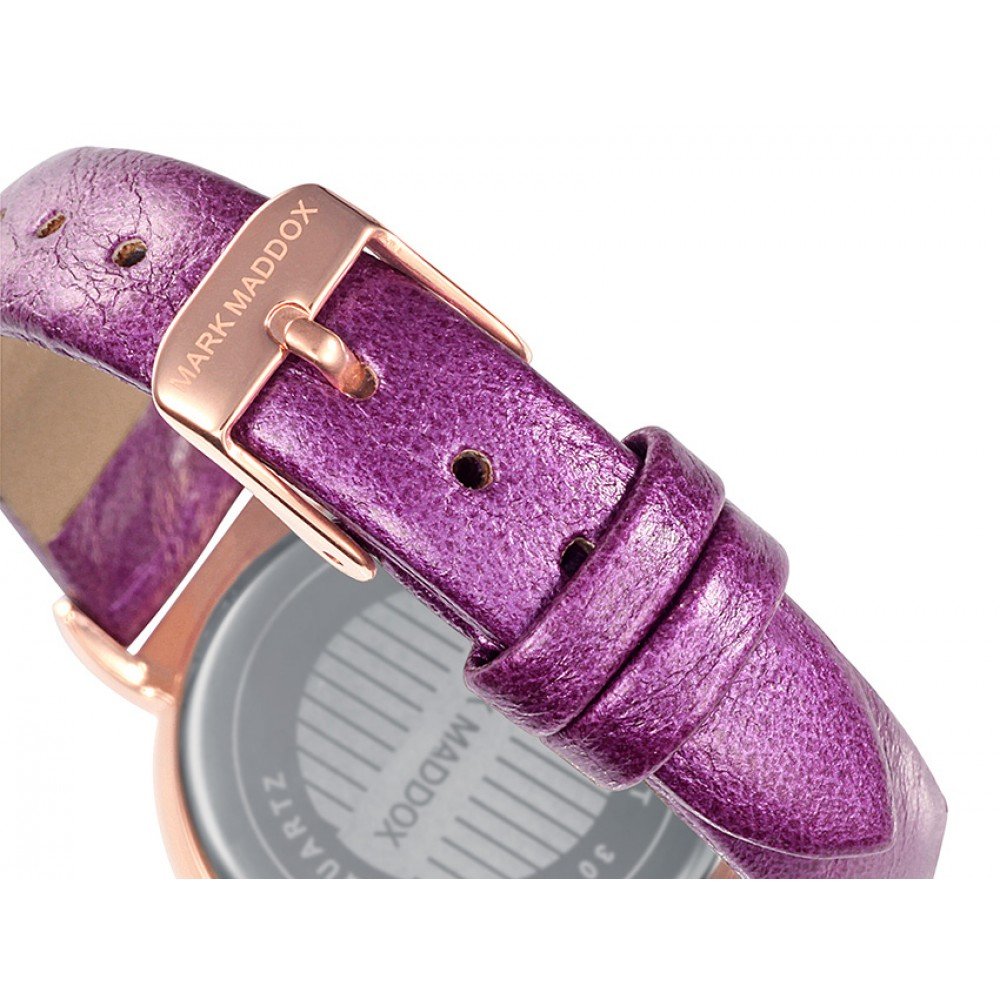 Mark Maddox DamenArmbanduhr Analog Quarz Leder MC2002-73