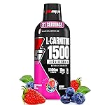 PROSUPPS L-Carnitine Liquid 1500, Stimulant-Free Liquid Shots for Men & Women - Clean Workout Drink for Energy, Performance & Muscle Recovery - No Sugar, No Carbs - 31 Servings, Berry