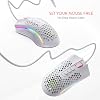 Redragon M808 Storm Lightweight RGB Gaming Mouse 85g Ultra Light Shell - 12,400 DPI Optical Sensor - 7 Programmable Buttons - Precise Registration - Super Light Cable - White
